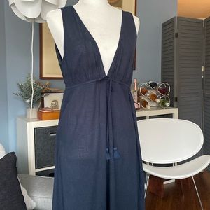 EUC jcrew cotton gauze maxi dress